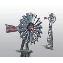 Aermotor Windmill - Scenic Details(R) -- Metal Kit - Unpainted, HO, Woodland Scenics 209