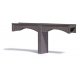 Arched Stone Bridge -- Kit - Largest Possible Construction Size: 23.9 x 4.7 x 11cm, HO, Busch Gmbh & Co Kg 7019