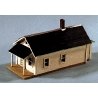 Laser-Cut Shotgun House -- 3/4 x 2-1/8 1.8 x 5.3cm, Z, Blair Line 379