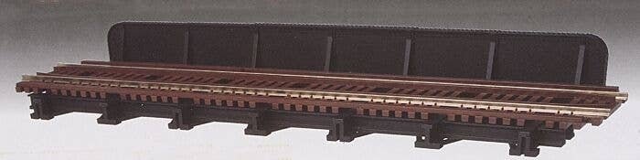 Through Plate-Girder Bridge w/Code 100 Track Add-On -- Kit - Single Track, Bridge: 8′ 20, HO, Atlas Model Railroad Co. 882