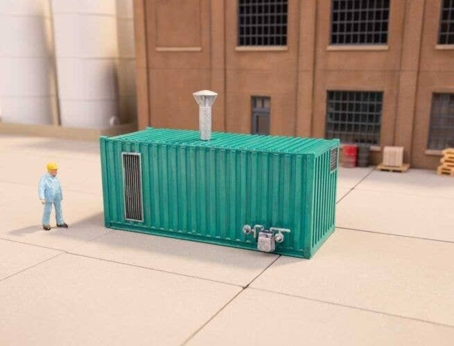 Boiler House - Transload Facility -- Kit, HO, Walthers Cornerstone 4182