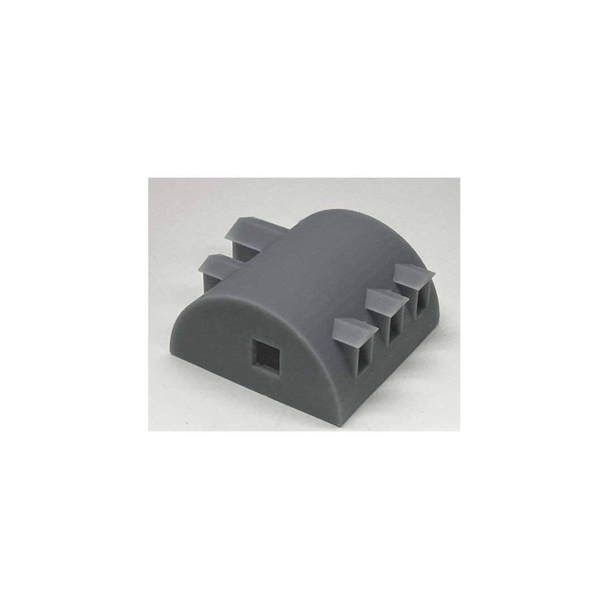 Quonset Hut Office with Glass - 3-D Printed -- Kit, N, Phoenix Precision Models 30810