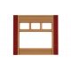 Modular Building System(TM) -- Street Level Wall Sections w/20th Century Window - Kit, HO, Design Preservation Models 30162