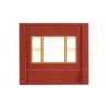 Modular Building System(TM) -- Dock Level Wall Sections w/20th Century Window - Kit, HO, Design Preservation Models 30163