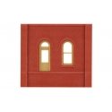 Modular Building System(TM) -- Dock Level Wall Sections w/Arched Entry - Kit, HO, Design Preservation Models 30105