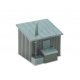 Platelayer`s Hut - Trackside Shanty -- Kit - 1-1/2` 4cm, HO, Peco LK4