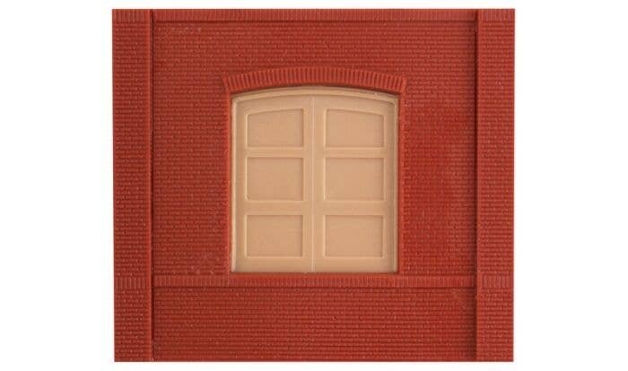 Modular Building System(TM) -- Dock Level Wall Sections w/Freight Door - Kit, HO, Design Preservation Models 30106