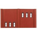 N Scale Modulars System(TM) (Plastic) -- Two-Story 6 Windows pkg(3) 3-1/2′ Wide x 1-15, N, Design Preservation Models 60123