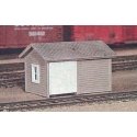 Wood Handcar Shed -- 1-5/8 x 1-1/4′ 4.2 x 3.2cm, HO, Pikestuff 6