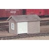 Wood Handcar Shed -- 1-5/8 x 1-1/4′ 4.2 x 3.2cm, HO, Pikestuff 6