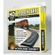 Track-Bed Roadbed Material -- Continuous Roll - 24′ 7.3m - HO Scale, HO, Woodland Scenics 1474