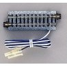 Straight Roadbed Power Feeder (Terminal) Track Section - Unitrack -- 2-7/16′ 62mm, N, Kato USA Inc 20041