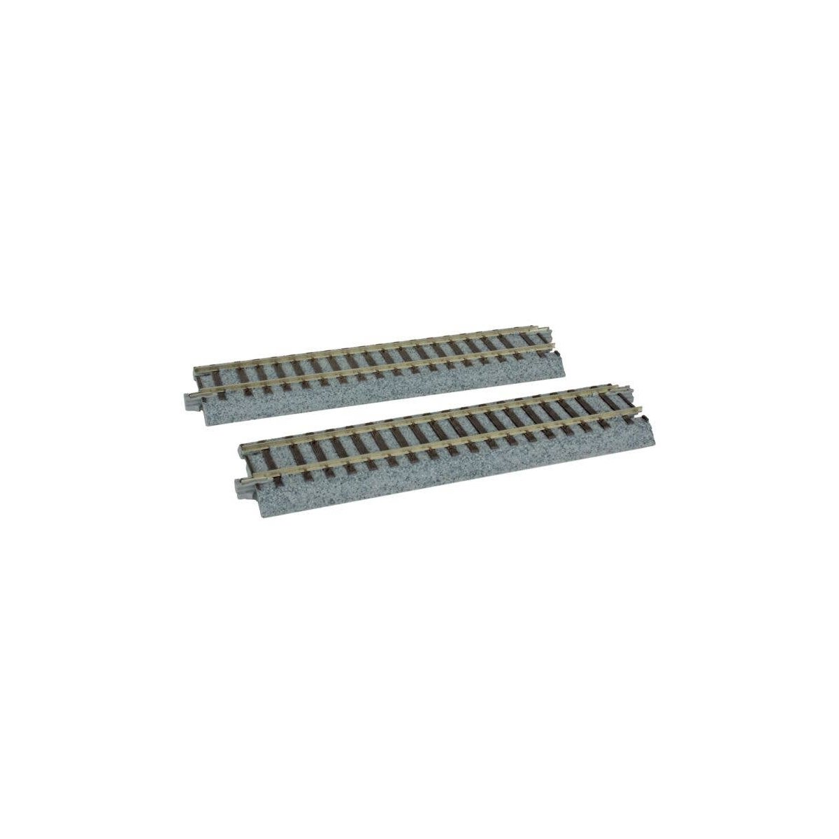 Straight Track - 2 Peices -- 5-7/8′ 149mm, HO, Kato USA Inc 2193