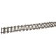 Code 70 Standard Gauge Flex-Track(TM) -- Weathered 3′ pkg(6), HO, Micro Engineering 12106