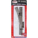 Code 83 Snap-Switch(R) Manual Turnout -- 22′ Radius, Left Hand, HO, Atlas Model Railroad Co. 544