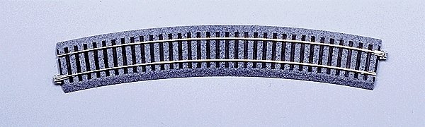 Unitrack - Curved Sections 22.5 Degree Radius pkg(4) -- 26-3/8′ 670mm, HO, Kato USA Inc 2230