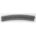 Curved Track 22.5-Degree Radius pkg(4) - Unitrack -- 24′ 610mm, HO, Kato USA Inc 2220