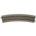 True-Track(R) Code 83 Track & Roadbed System -- 22′ Radius Curve Sections pkg(4), HO, Atlas Model Railroad Co. 463