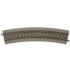 True-Track(R) Code 83 Track & Roadbed System -- 22′ Radius Curve Sections pkg(4), HO, Atlas Model Railroad Co. 463