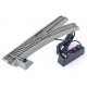 R27 Command Control/Remote Turnout - American Flyer(R) FasTrack -- Right Hand, S, Lionel 649886