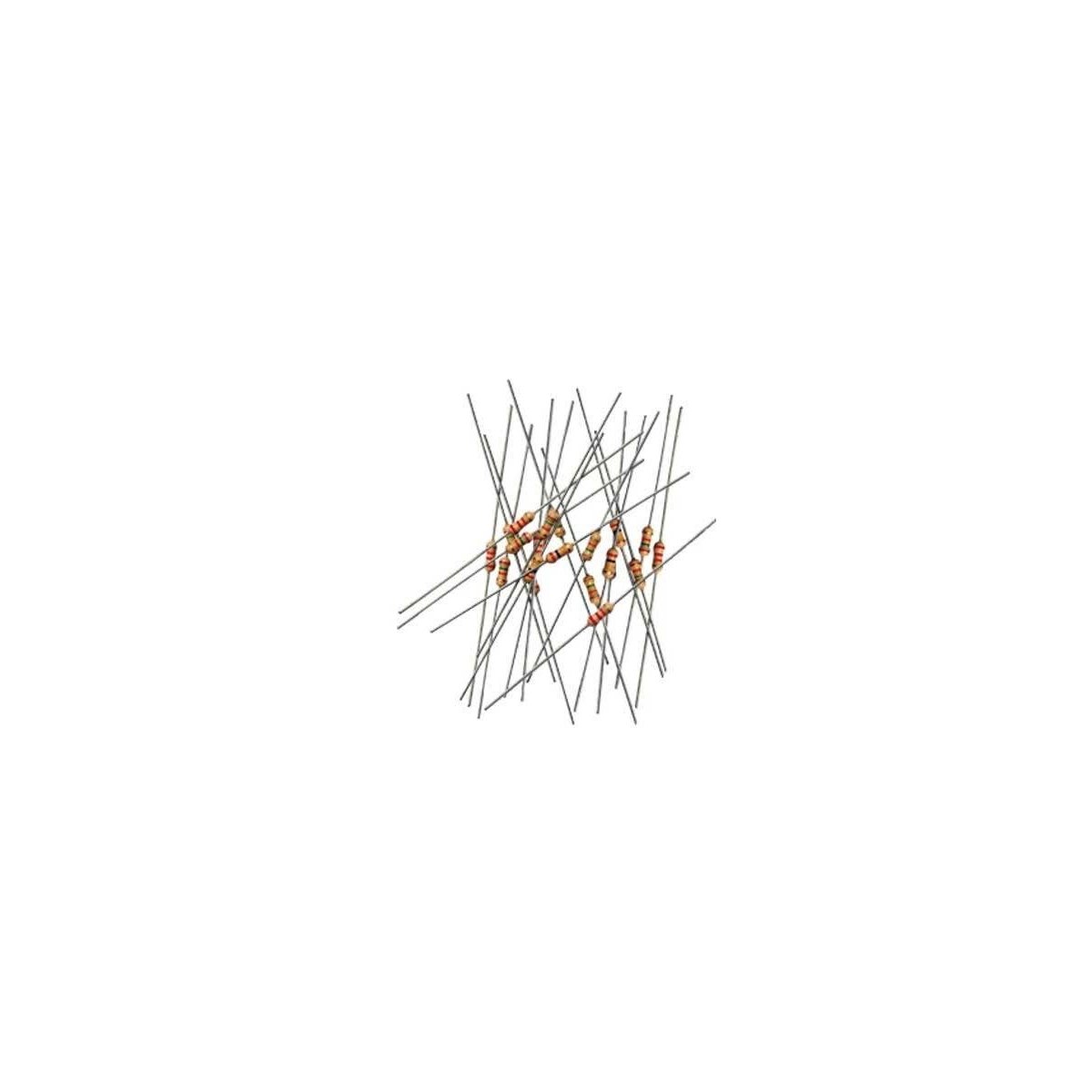 1/4-Watt Axial Lead Resistor 200-Piece Bulk Pack -- 1,000-Ohm, ALL, Train Control Systems 1076