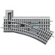 FasTrack(TM) Track w/Roadbed - 3-Rail -- Manual Turnout (Switch) O-36 Right Hand, O, Lionel 612018