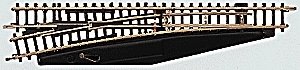 Turnout -- Straight Right Manual 4-3/8′ 11cm, Z, Marklin, Inc 8566