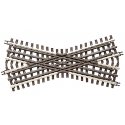 21st Century Track System(TM) Nickel Silver Rail w/Brown Ties - 3-Rail -- 30 Degree Crossing, O, Atlas O 6084