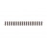 OO-9/HOe Straight Track - Setrack -- 6-7/8′ 17.4cm pkg(4), HOn30, Peco ST411