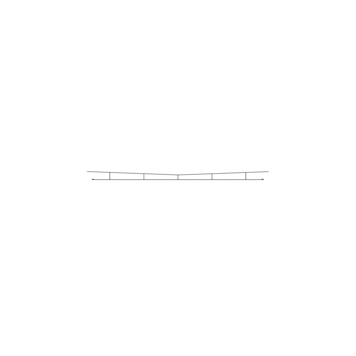Catenary System Contact Wire -- 13.3/8′ 34cm pkg(5), HO, Peco LC152