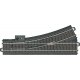 3-Rail C Track - My World -- Manual Turnout - Left-Hand, HO, Marklin, Inc 20611