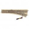 Atlas N True Track(R) 12.5′ Turnout -- Right, N, Atlas Model Railroad Co. 2431