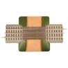 FasTrack(TM) Track w/Roadbed - 3-Rail -- Grade Crossing - 10` 25.4cm Straight w/6-1/4` 15.9cm Wide Road, O, Lionel 612036