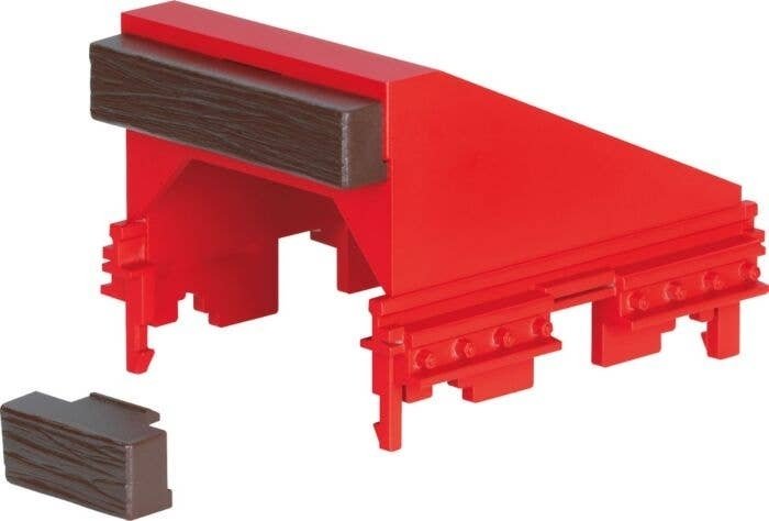 Rhaetian Railway RhB - Style Track Bumper -- Era VI, Fits Code 332 Track, G, LGB 10316