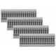 5′ Straight Track - MagneLock -- pkg(4), HO, Lionel 8768054