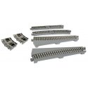 Curved Turntable Extension Track Set - Unitrack, N, Kato USA Inc 20286