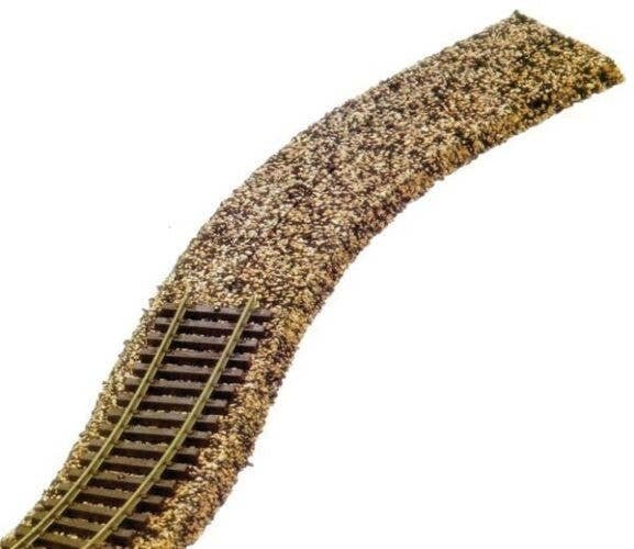 Cork Roadbed -- Single Strip 6`6` Long x 1/8` Thick 2m Long x 3mm Thick, N, Busch Gmbh & Co Kg 7505