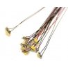 Surface-Mount LED w/6′ 15.2cm w/Attached Magnet Wire Lead 10-Pack -- Yellow, ALL, Train Control Systems 1404