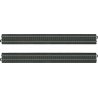 3-Rail C-Track - My World -- Straight - 14-3/16′ 36cm pkg(2), HO, Marklin, Inc 20360