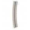 21st Century Track System(TM) Nickel Silver Rail w/Brown Ties - 3-Rail -- O-72 Full Curved Section (16 Pie, O, Atlas O 6062