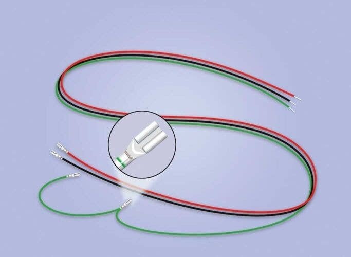Wiring Harness pkg(2) -- For PL-10 Turnout Motor (552-3010, Sold Separately), HO, Peco PL34