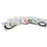 30 Gauge Wire 10′ 3.05m Roll -- Multi-Color Pack: 1 Roll Each of 9 Colors, ALL, Train Control Systems 1467