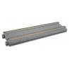 Concrete Tie Double Track Straight -- 7-5/16′ 186mm pkg(2), N, Kato USA Inc 20012