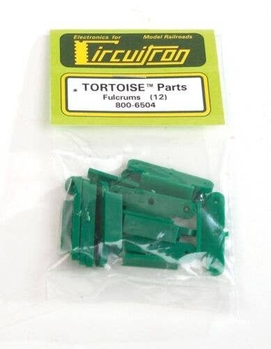 Tortoise(TM) Switch Machine Replacement Parts -- Fulcrums pkg(12), All Scales, Circuitron 6504