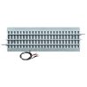 FasTrack(TM) Track w/Roadbed - 3-Rail -- Terminal Section w/Hook-Up Wires 10′ 25.4cm, O, Lionel 612016