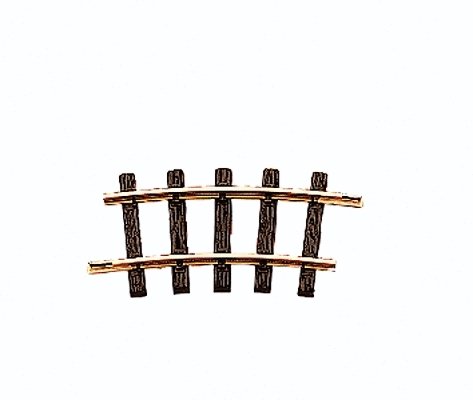 R1 Curved Track - 4`3` 130cm Diameter -- 15 Degrees, G, LGB 11020