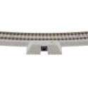 Curved Terminal Track - FastTrack, HO, Lionel 8758120