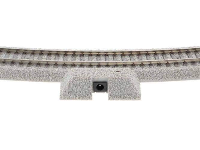 Curved Terminal Track - FastTrack, HO, Lionel 8758120