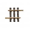 Straight Track -- 2-15/16′ 7.5cm, G, LGB 10070