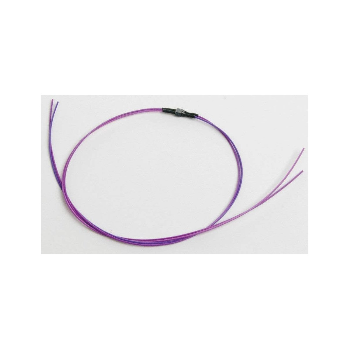 2-Pin Micro Connector -- With 6′ 15.2cm Purple Wires - .098 x .060 x .120′ 2.5 x 1.5 x 3.0mm, ALL, Train Control Systems 152